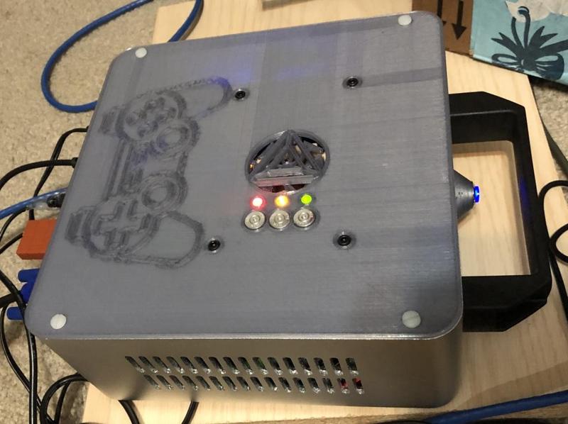 2nd mini itx case for mister fpga and new RTC holder