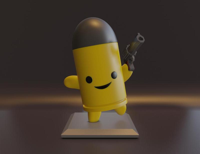 Enter The Gungeon - Bullet Kin