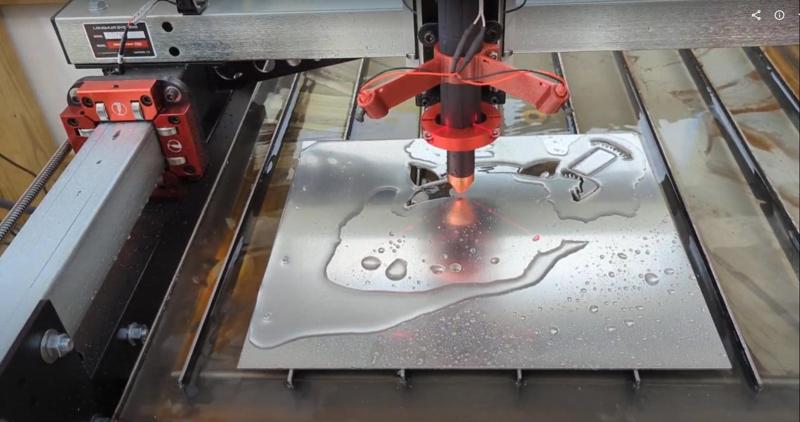 CNC Plasma Laser Guide/Crosshairs