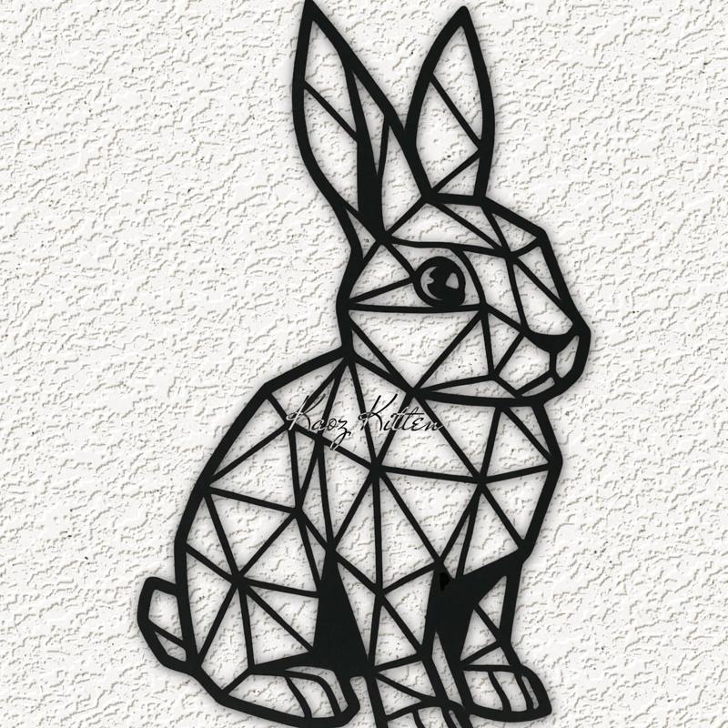 bunny rabbit 7 wall art home decor