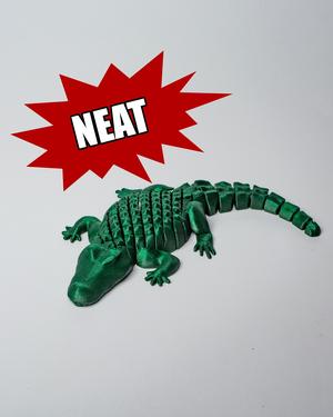 Floppy Alligator - Articulating flexi alligator