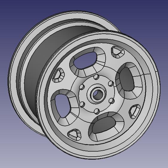 WHEEL RIM PROTOTYPE FOR RC CAR DESIGN