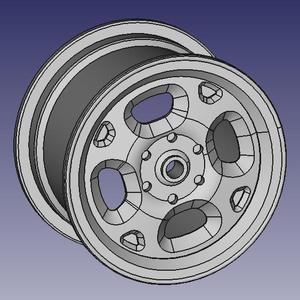 WHEEL RIM PROTOTYPE FOR RC CAR DESIGN