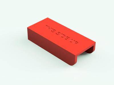 Utilitarian Top Mount Door Stopper
