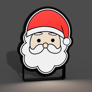 Santa face Lightbox LED Lamp