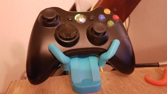 Desk Mount Headphone and Controller Holder / Mount / Clamp