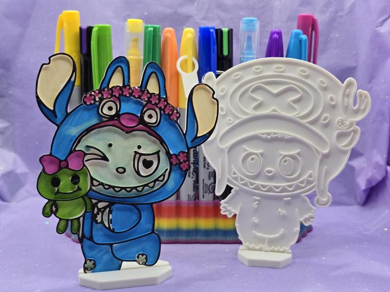 Labuba La Bu Bu Boo Stitch One Piece DIY Coloring