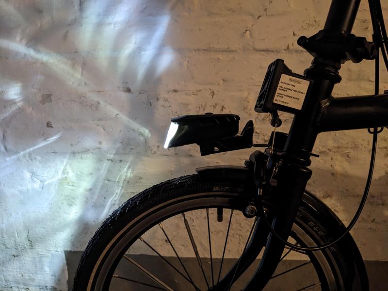 CRIVTON - Lidl Civrit LED Bike Lamp holder for Brompton and other bikes