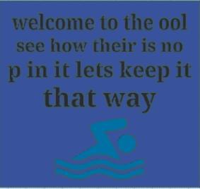 ool (pool sign)