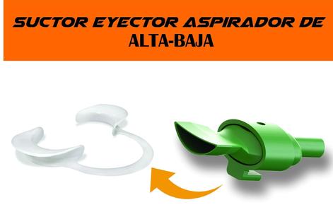 High-low suction suction ejector / dental turbine