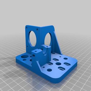 Anet A8 e3d direct drive mount