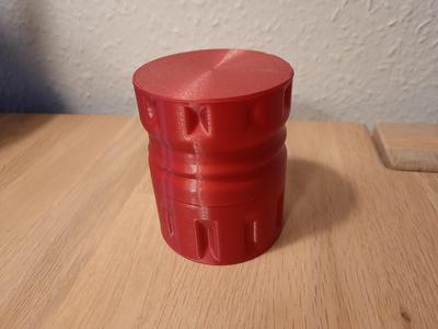 Screw Cap Container S - Vase Mode