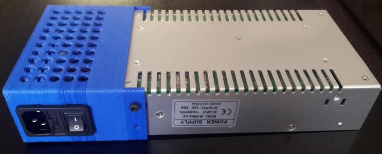 Printer/CNC power supply switch enclosure (IEC 320)