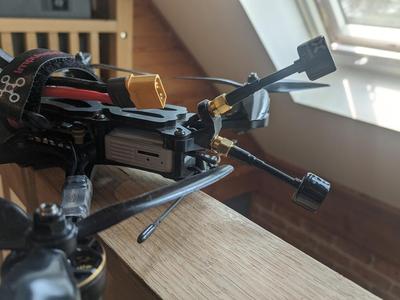 ImpulseRC Apex HD - Antenna mount and Air Unit Clamp