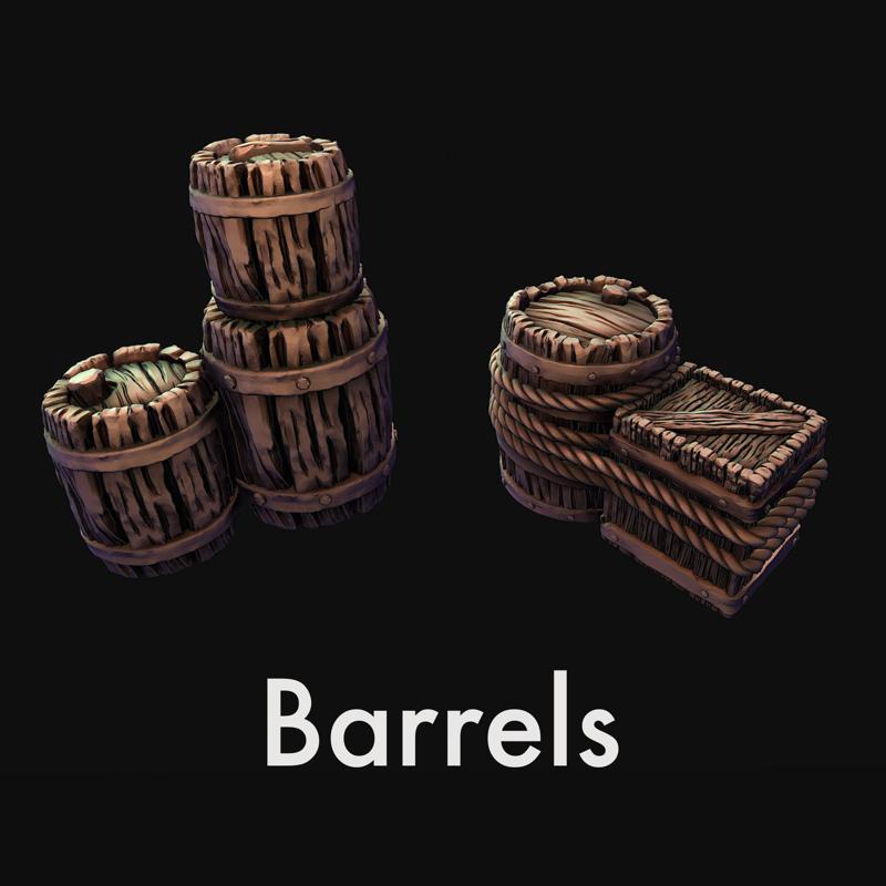 Barrels.