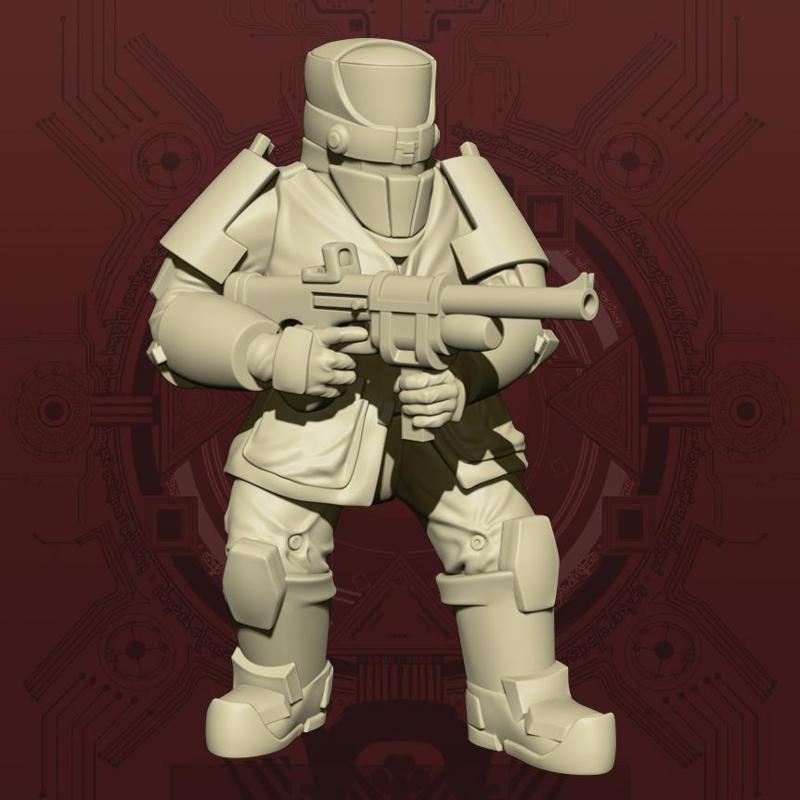 (Mercy's Reach) Vector Gunner - Firing Pose