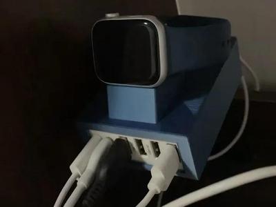 Pisen Charger + Apple MagSafe Charging Case Combination
