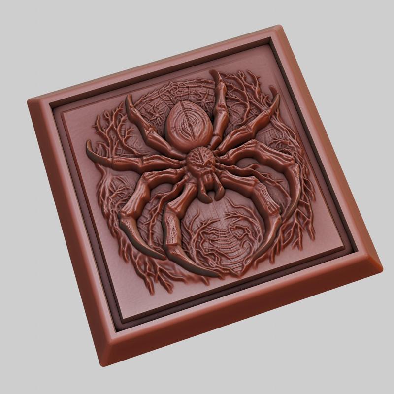 Spider Animal 3D Model for CNC Router Laser & 3D Printer