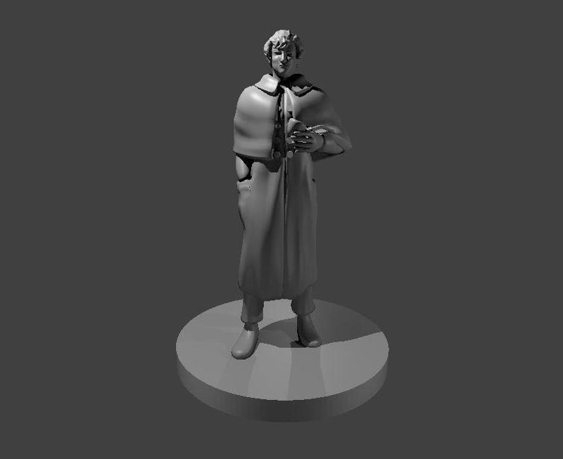 Sherlock Holmes  and Dr Watson NPCs