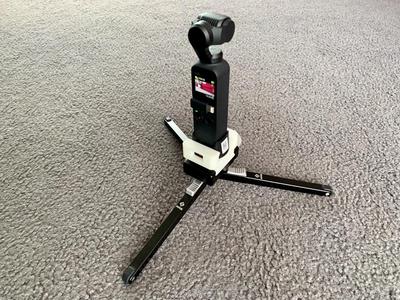 Tripod mount for DJI Osmo Pocket Wireless adapter