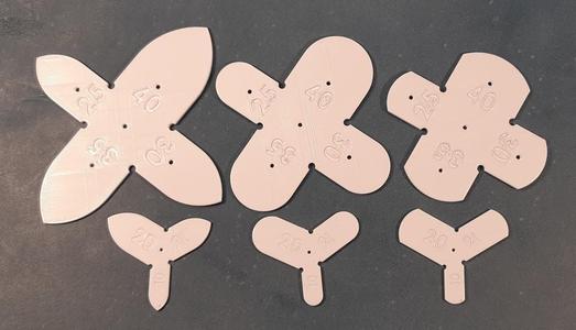 Leather strap templates