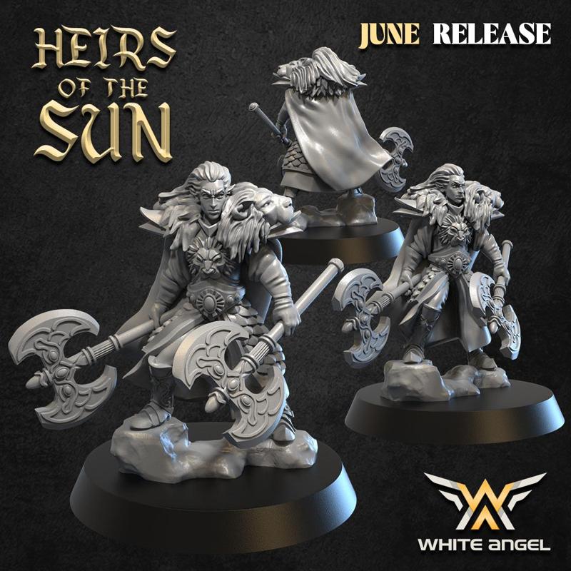 LION COMMANDER - HEIRS OF THE SUN (JUNE 2023 RELEASE) (ELF FROM ELVES OF THE SUN)
