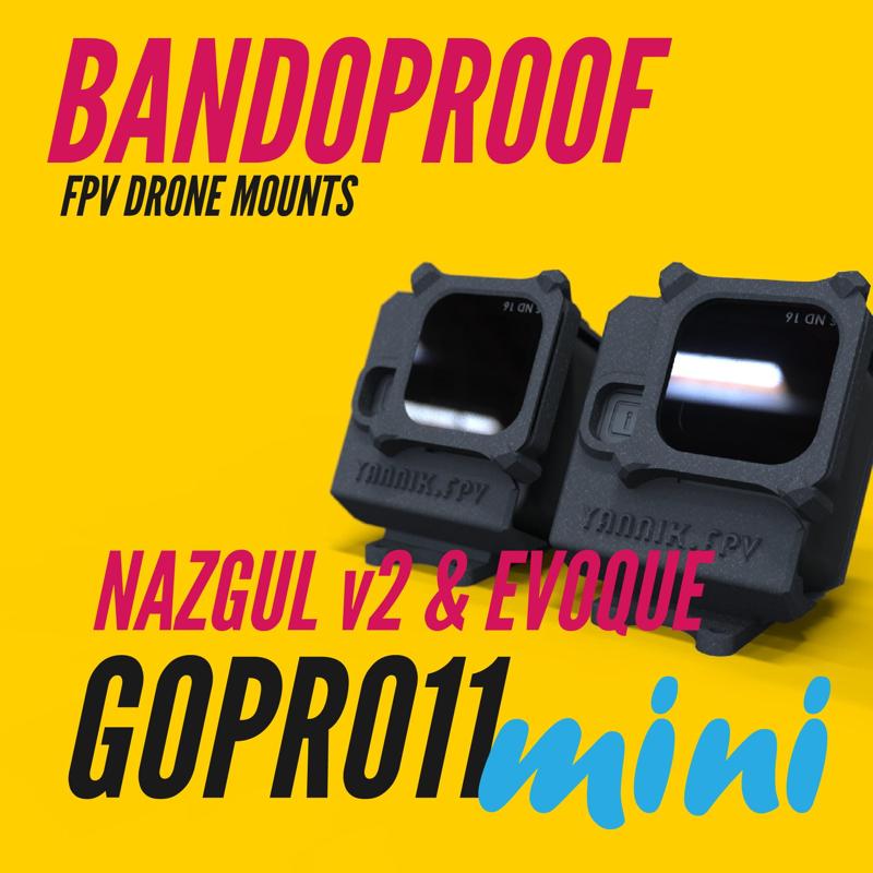 BANDOPROOF // GOPRO 11 mini horizontal // iFlight Nazgul v2 & EVOQUE