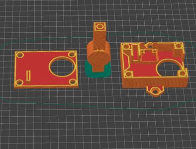 Ender Z-Stop Filamentsensor PTFE Path