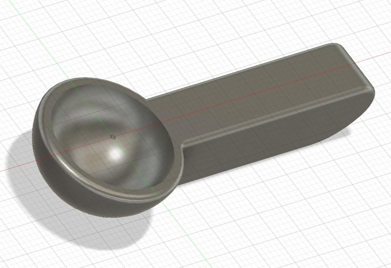 Salzmesslöffel für 300 ml Nasendusche / Salt measuring spoon for 300 ml nasal douche