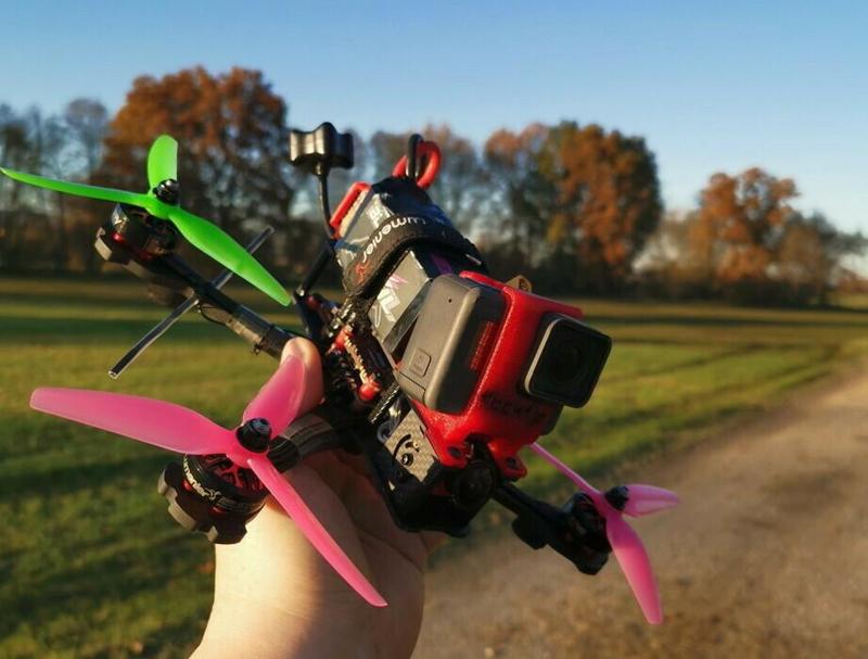 Lumenier QAV-R2 GoPro Hero 5 - 7 mount lite