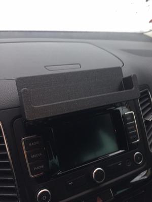 Car phone holder thinner mount