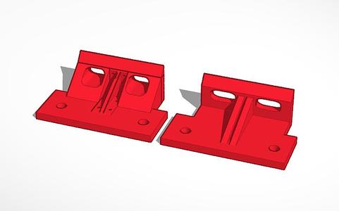 Snap bumper bracket