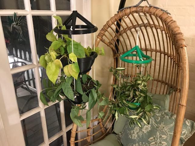 Stackable Hanging Trellis Planter