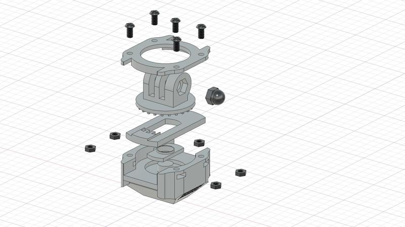 GoPro holder 360° view