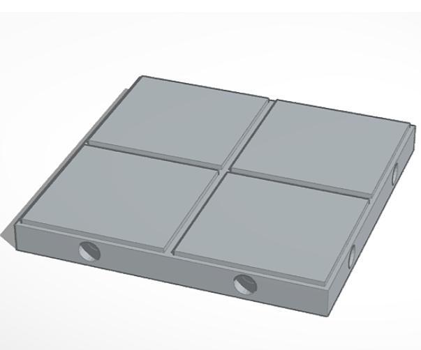 DnD Basic 1inch Square Floor Tiles for D&D