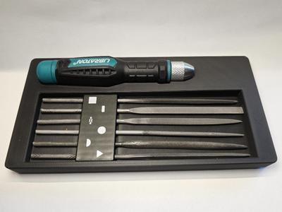 Needle File Set Gridfinity Organizer