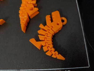 Flexy Rex keychain