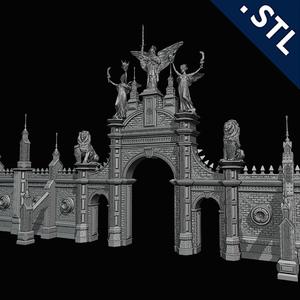 Gate + Wall (Modular)