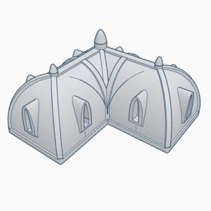 Gothic Domed Rooftop 3