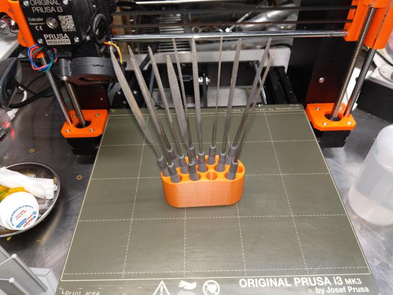 Needle File Holder
