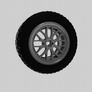 LEGO compatible wheel/rim for 43.2x22 tyres