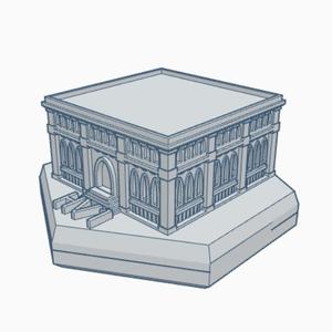 Gothic Building HMSG100 Hex Map Scale