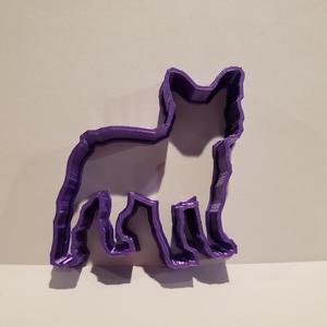 French Bulldog cookie cutter