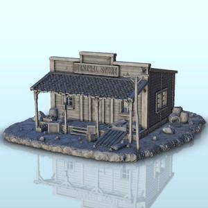 General store with canopy (21) - Six Gun Sound Desperado Old Chronicles Gunfight Gutshot Blackwater Gulch