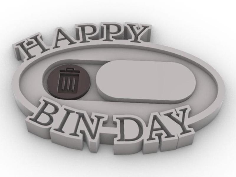 Bin Day Indicator (Fridge Magnet)