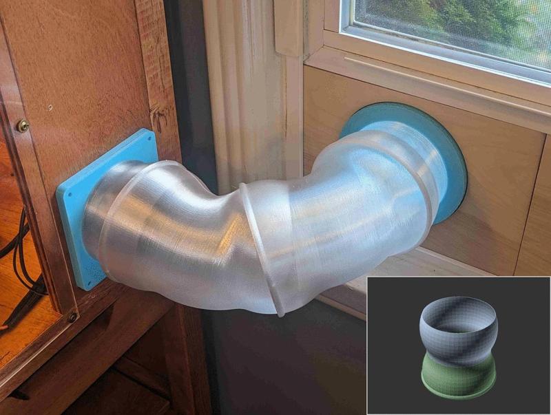 Segmented Modular Hose, Parametric and Customizable