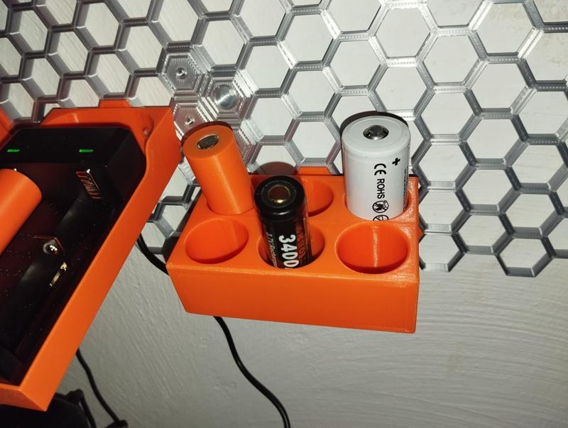 18650 / 26650 battery storage for HSW