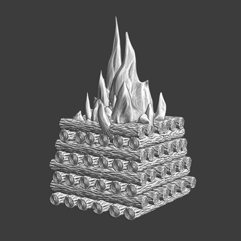 Medieval Signal Fire (Baune)