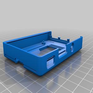 PI3 case bottom with slot 