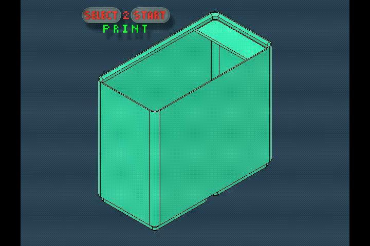 2x2x10 Bin | Lable | Gridfinity | Deskorganizer | Tool | select2stertPrint